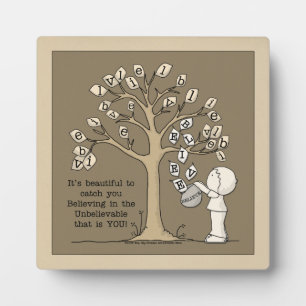 Plaque Photo Be'FEUILLE - Attraper les Feuilles