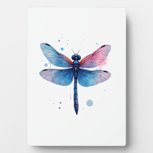 Plaque Photo Belle Nature Motif Graphique Coloré Libellule
