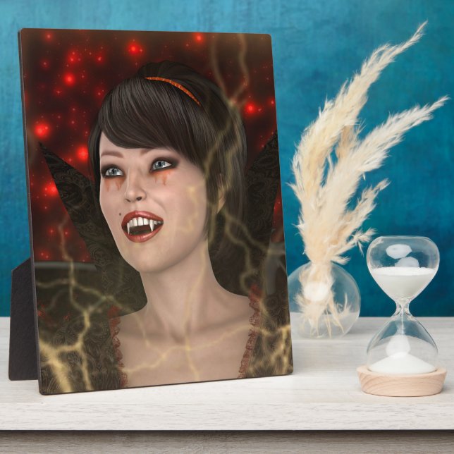 Plaque Photo Belle sorcière (Côté)