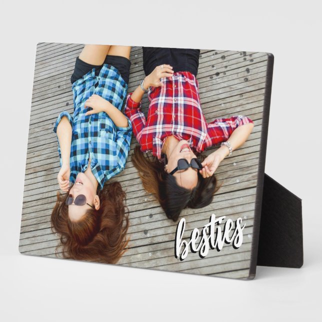 Plaque Photo Besoins | Photo du script du meilleur ami (Côté)