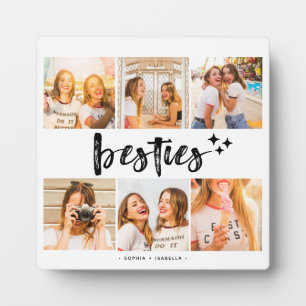 Plaque Photo Besties Best Friends Photo Collage