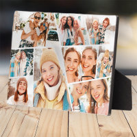 Besties Bestfriends Modern Simple 9 Images Collage