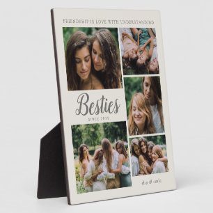 Plaque Photo Besties Photo Collage Meilleur Amitié Citation