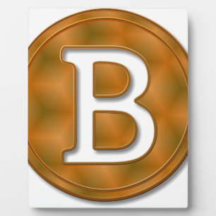 Plaque Photo Bitcoin 15