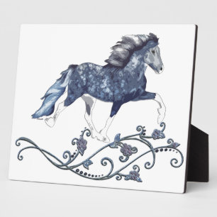 Plaque Photo Blámóða Blue Icelandic Horse