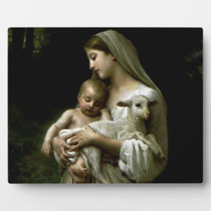 Plaque Photo Blessed Virgin Mary - Mother of God