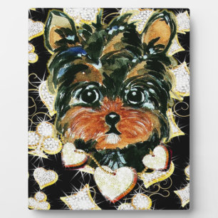 PLAQUE PHOTO BLING POO