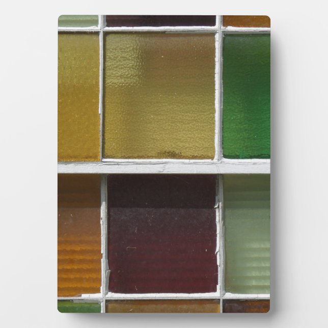 Plaque Photo Blocs de verre (Devant)
