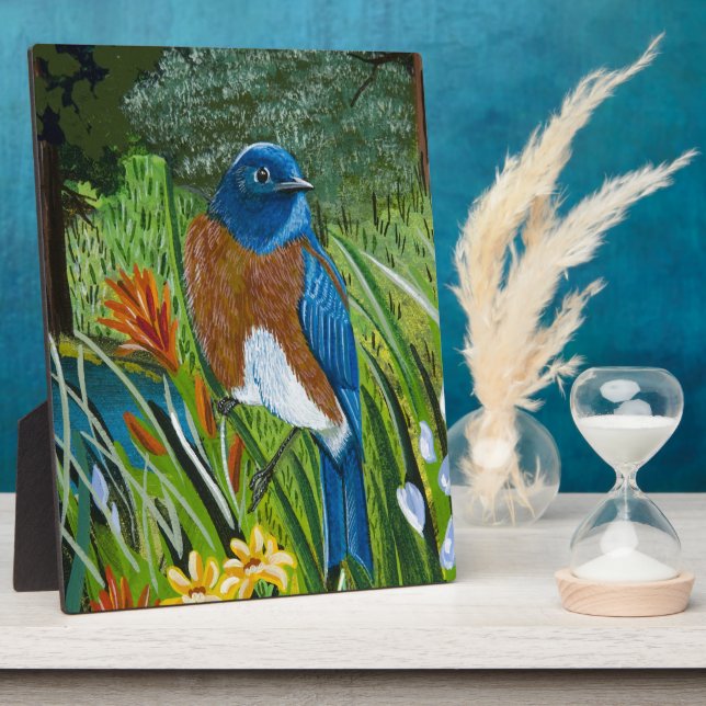 Plaque Photo Bluebird (Côté)