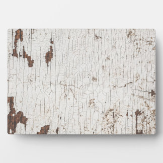 Plaque Photo Bois blanc de Vintage