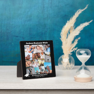 Plaque Photo Bordure noire 14 Photos de chevauchement Diplômé