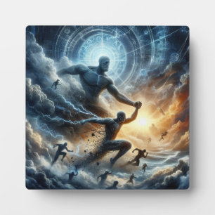 Plaque Photo Bouclier de foi