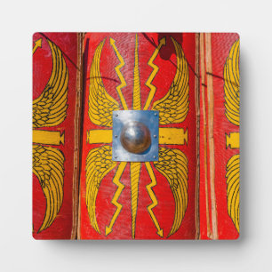 Plaque Photo Bouclier militaire romain - Scutum