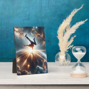 Plaque Photo Breakdancer en action, Ai, Action dans la Galaxie