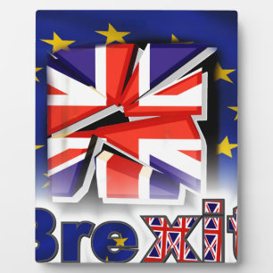 Plaque Photo brexit
