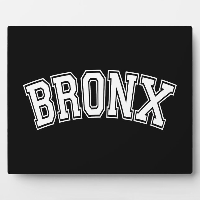 PLAQUE PHOTO BRONX (Devant)