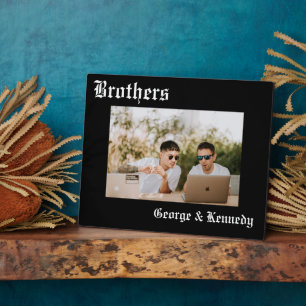 Plaque Photo Brother Photo personnalisée Keepsaké Cadeau Brothe