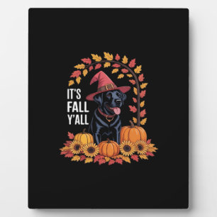 Plaque Photo C’est l’automne Y’all Halloween Thanksgiving Drôle