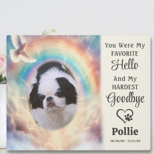 Plaque Photo Cadeau commémoratif de compagnie en aquarelle arc-