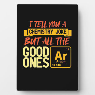 Plaque Photo Cadeau d'anniversaire   Je Vous Raconte Une Chimie