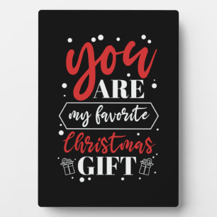 Plaque Photo Cadeau de Noël Vous êtes mon cadeau de Noël préfér