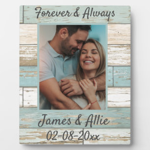 Plaque Photo Cadeau de Saint-Valentin pour l'anniversaire Forev