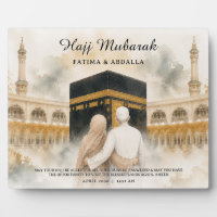 Cadeau personnalisé pour couples musulmans, Hajj M