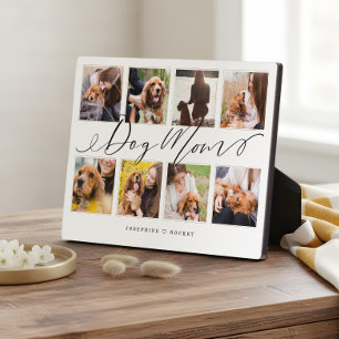 Plaque Photo Cadeau pour maman de chien Collage de photos de