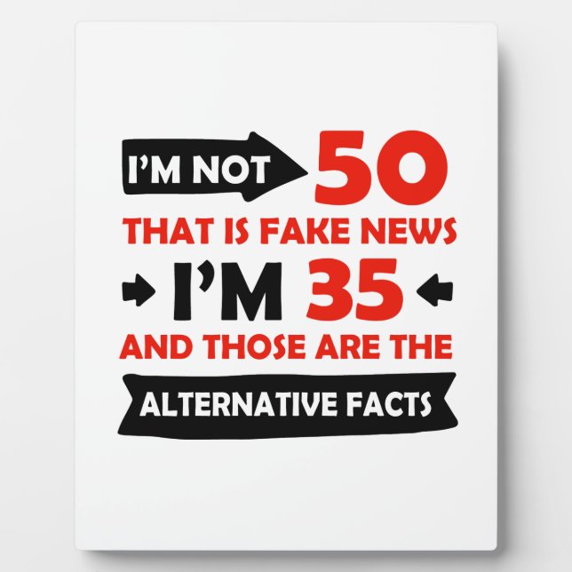 Plaque Photo Cadeaux d'anniversaire de 50e année (Devant)