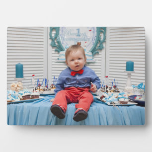 Plaque Photo Cadre photo personnalisé pour anniversaire sans ca