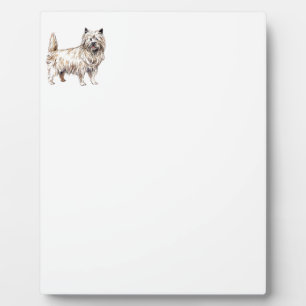 Plaque Photo Cairn Terrier