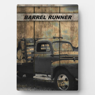 Plaque Photo Camion vintage Antique Camion Vieux Camion