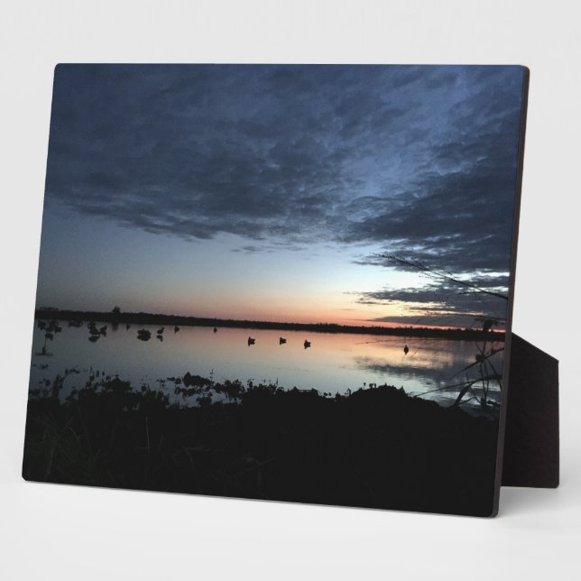 Plaque Photo Canvas de paradis pour chasseurs de canards Imprim (Côté)