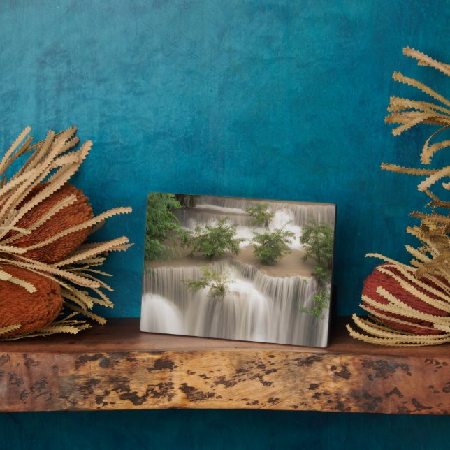 Plaque Photo Cascade de Huai Mae Khamin | Thaïlande (Côté)