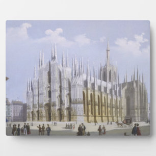 Plaque Photo Cathédrale de Milan de 'Vues sur Milan et son Envi