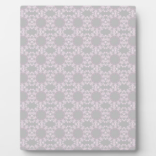 Plaque Photo Cercles roses