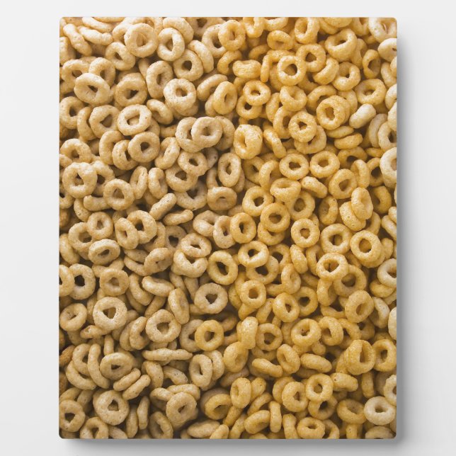 Plaque Photo Céréales pour le petit-déjeuner (Devant)