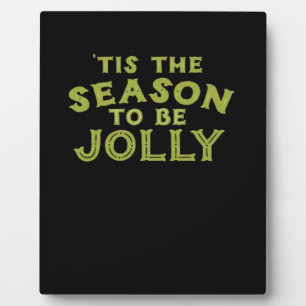 Plaque Photo C'Est La Saison Drôle Joyeux Noël