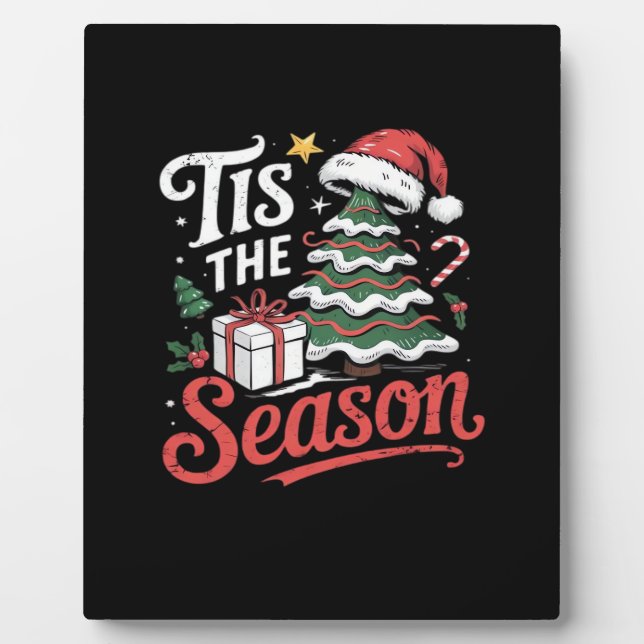 Plaque Photo C'Est La Saison Funy Christmas (Devant)