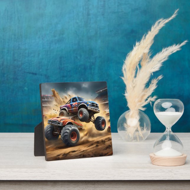Plaque Photo Chaos on Wheels : Monster Truck Smash Derby, (Insitu)