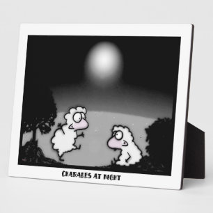 Plaque Photo Charades la nuit