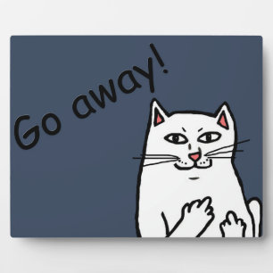 Plaque Photo Chat coquin