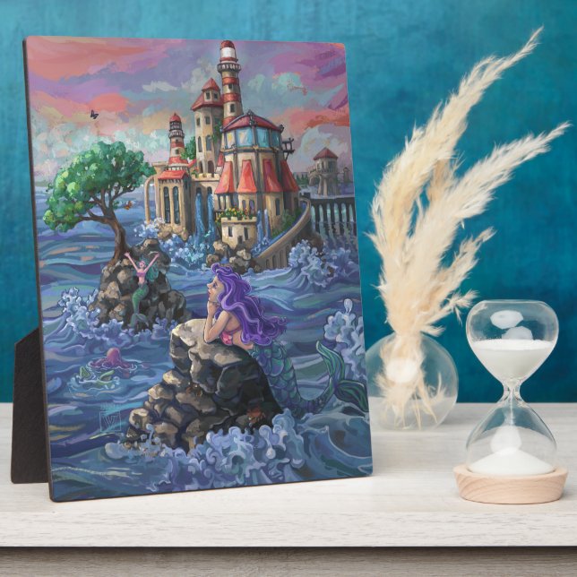 Plaque Photo Château de Mermaid (Côté)