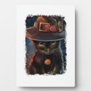 Plaque Photo Chats Chats d'Halloween