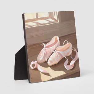 Plaque Photo Chaussons de Ballet Beaux   Rose Joli