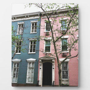 Plaque Photo Chelsea Townhouses, New York