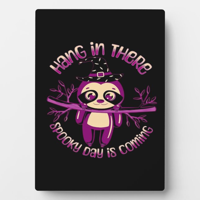 Plaque Photo Chemise classique Halloween Sloth (ver.1) (Devant)
