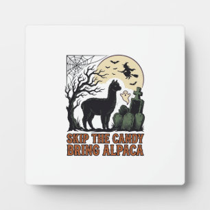Plaque Photo Chemise d'alpaga Halloween Mignon Fantomatique Ani