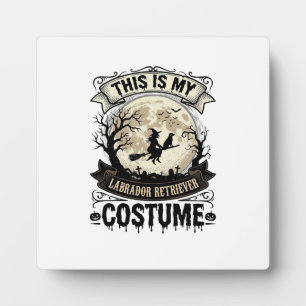 Plaque Photo Chemise de costume d'Halloween de sorcière de Retr