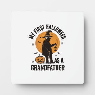 Plaque Photo Chemise de Halloween pour grand-père Premier grand